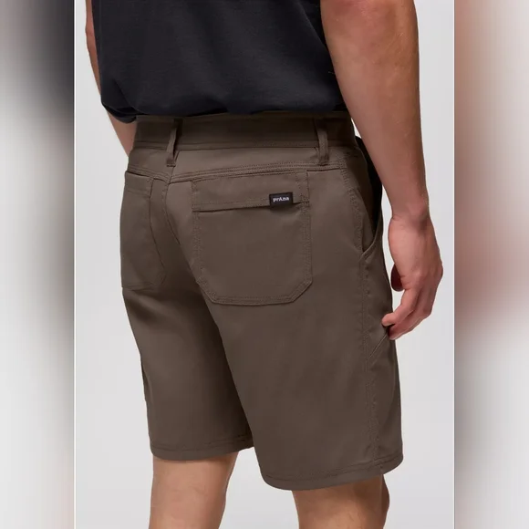 Prana Stretch Zion™ Cargo Shorts in Mud - Size 33 - Picture 7 of 8